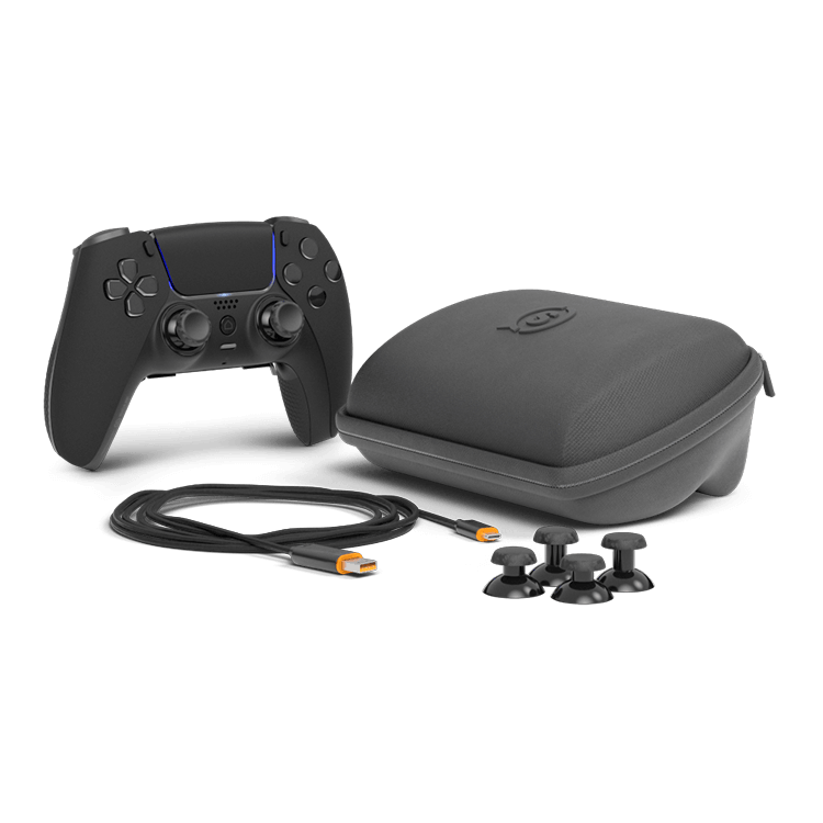 SCUF Reflex Pro Black Controller | PlayStation 5 Controllers Built 