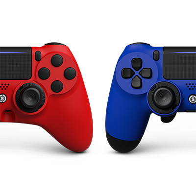 2 PlayStation controllers side by side