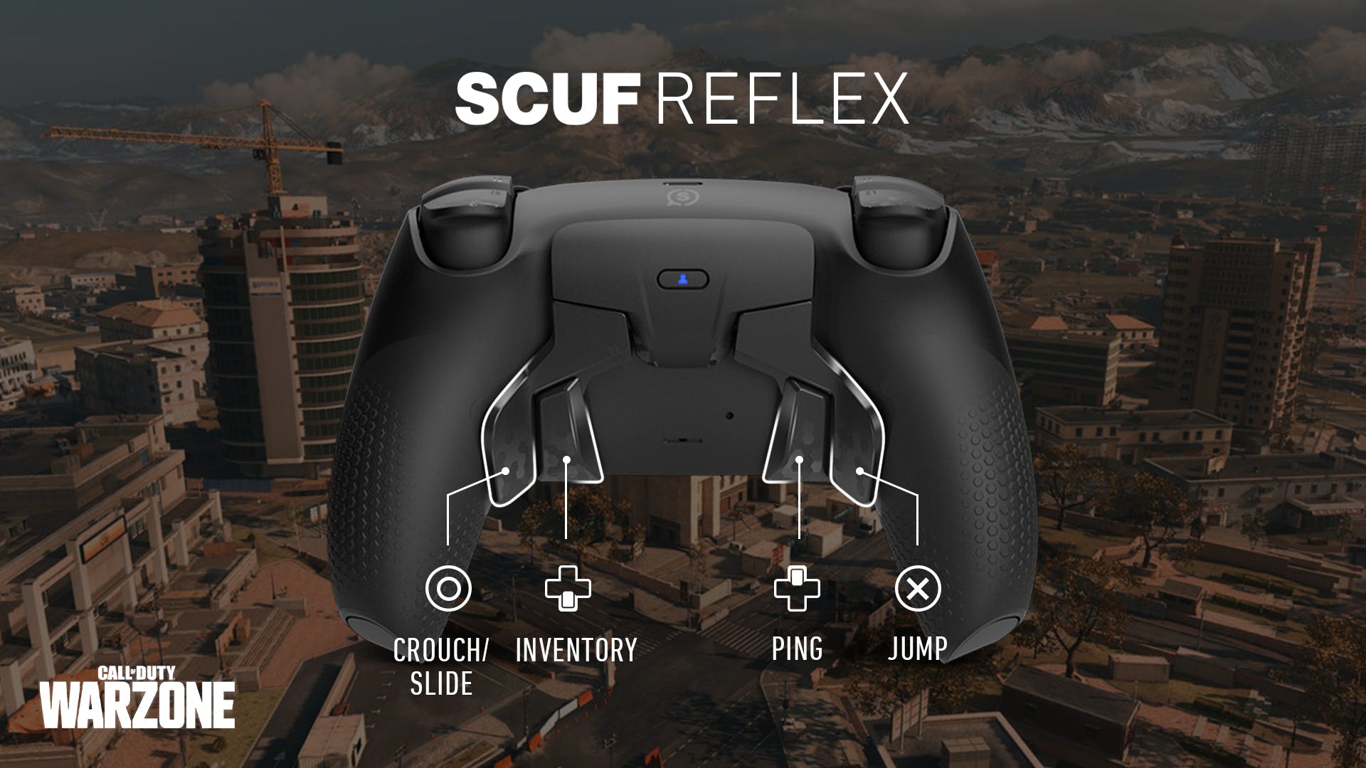 SCUF Reflex COD Warzone PS4 Controller Setup