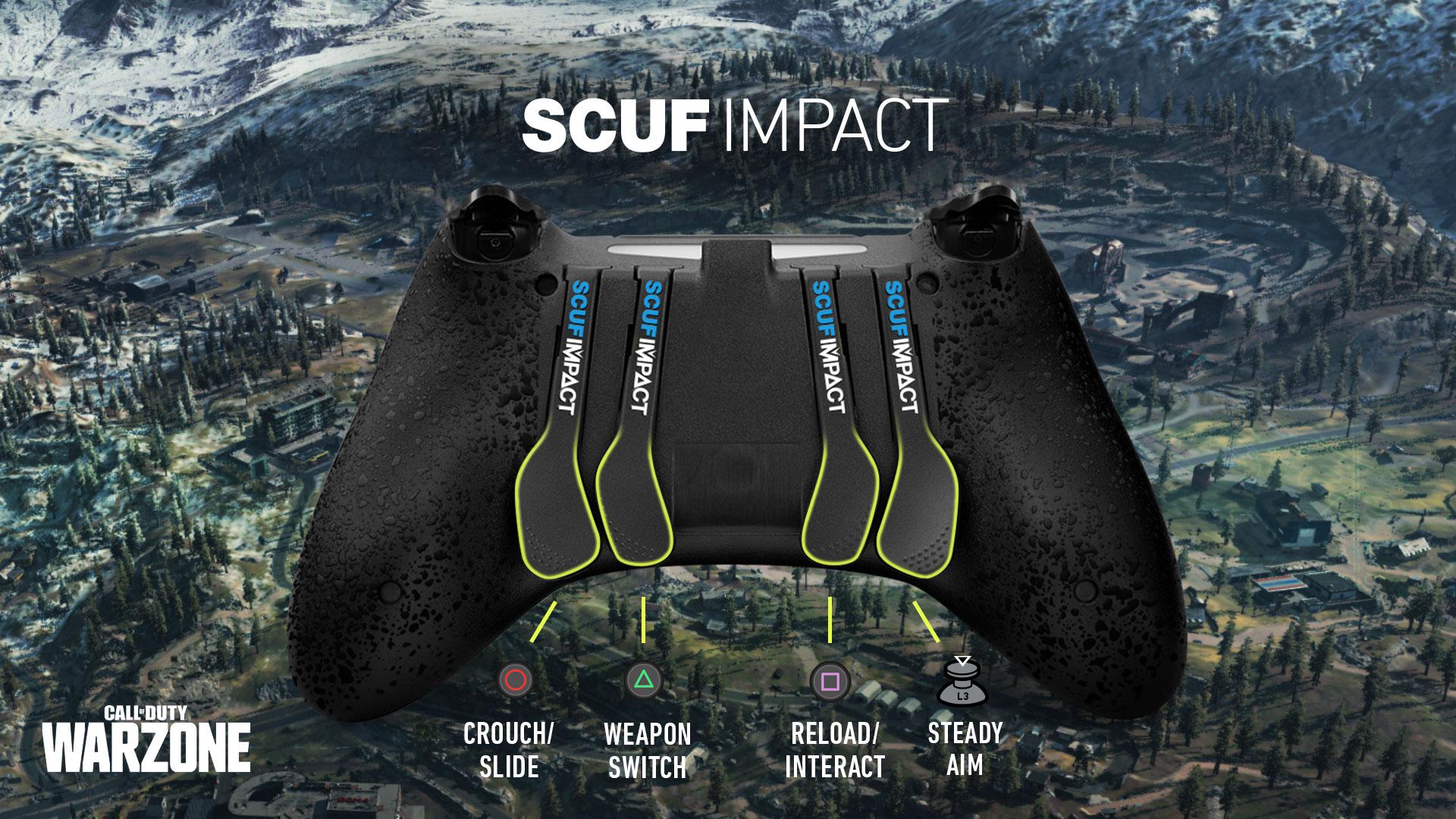 SCUF IMPACT COD Warzone PS4 Controller Setup