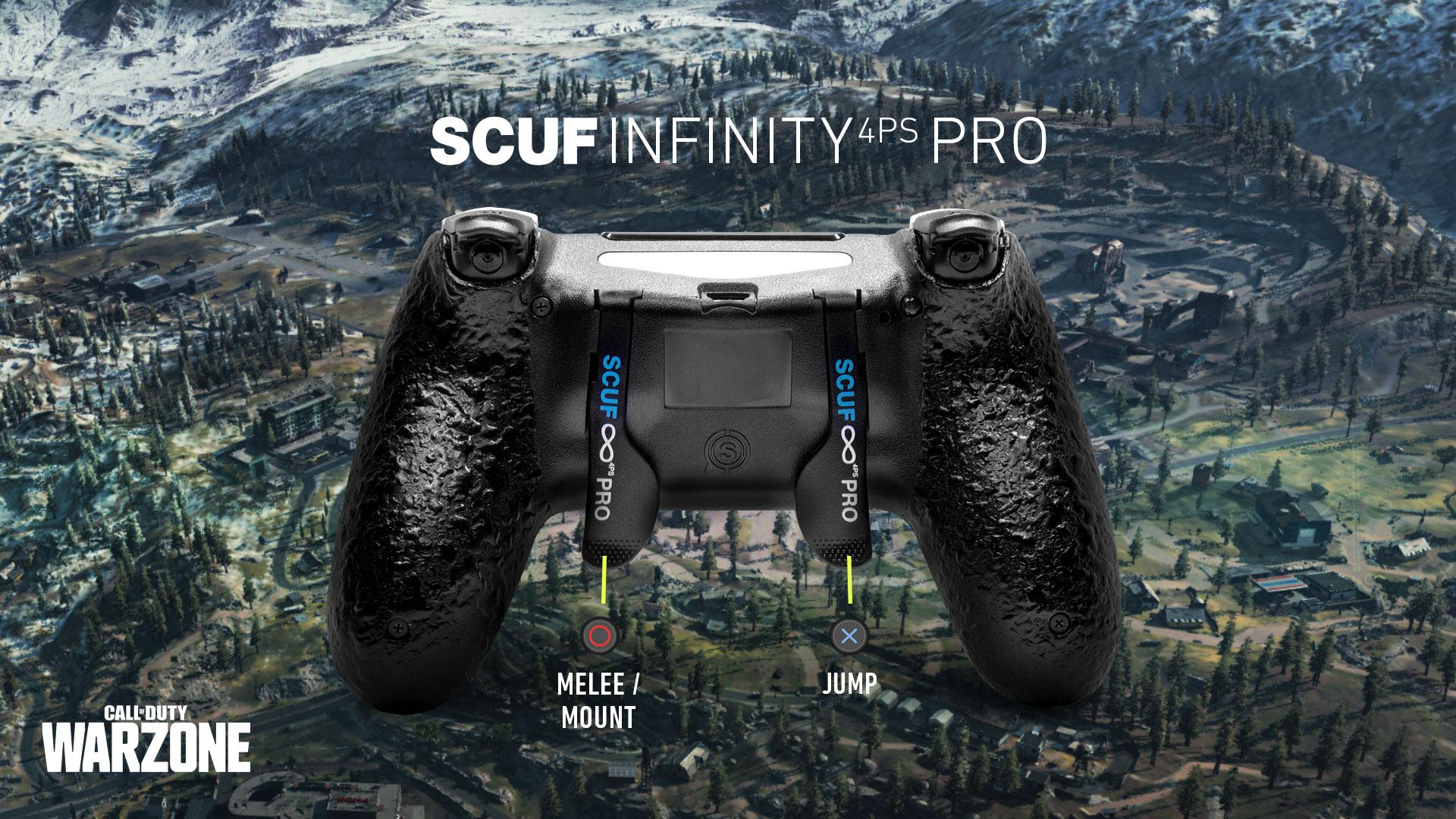 SCUF INFINITY4PSPRO COD WARZONE PS4 CONTROLLER Setup