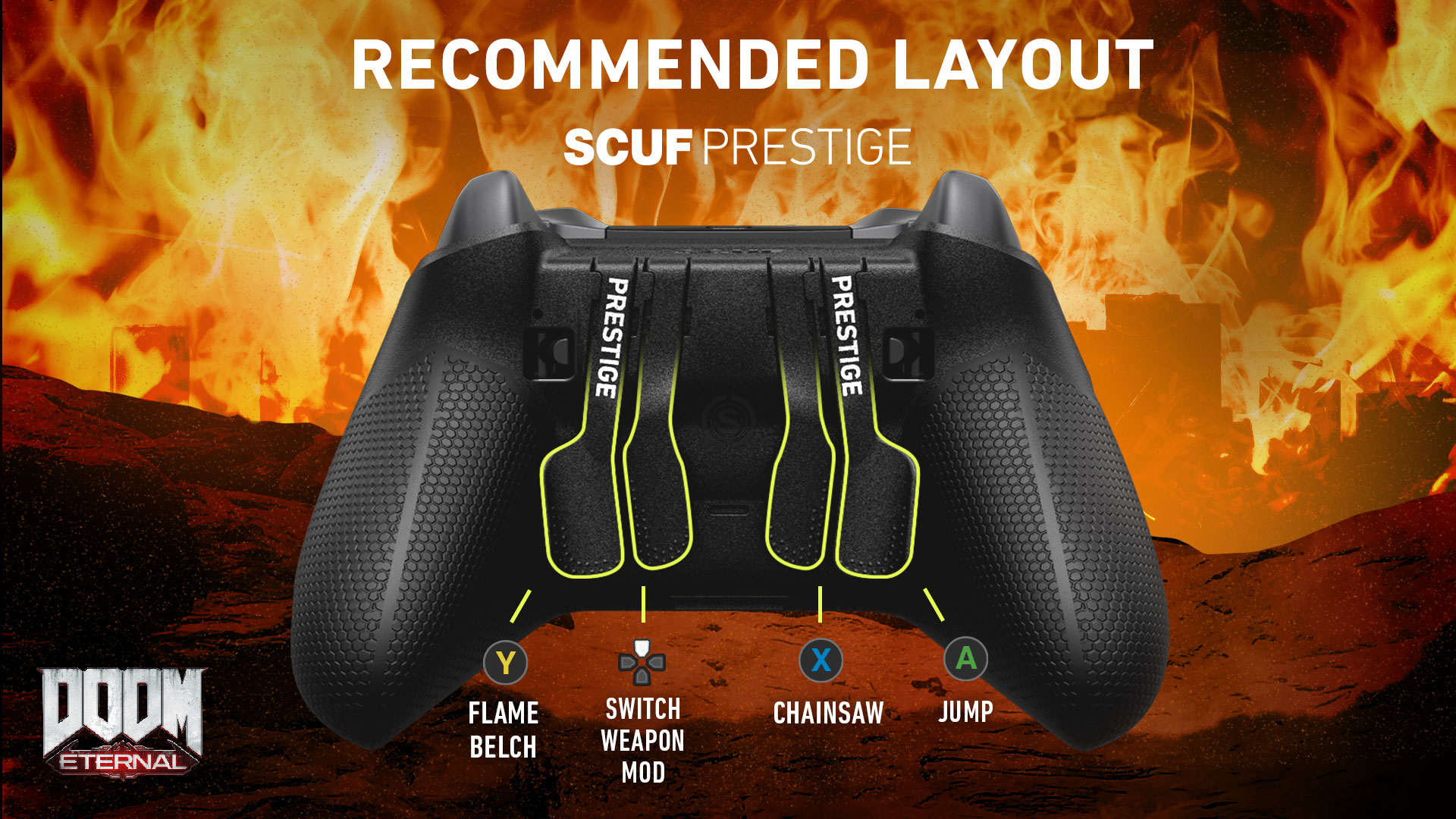 SCUF Prestige Doom Eternal Xbox One Controller Setup