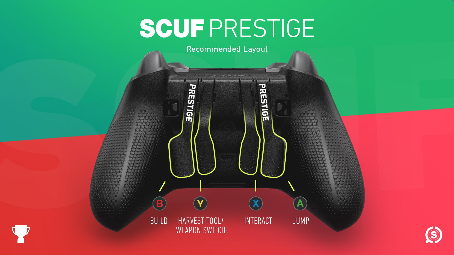 SCUF PRESTIGE Fortnite Controller Configuration