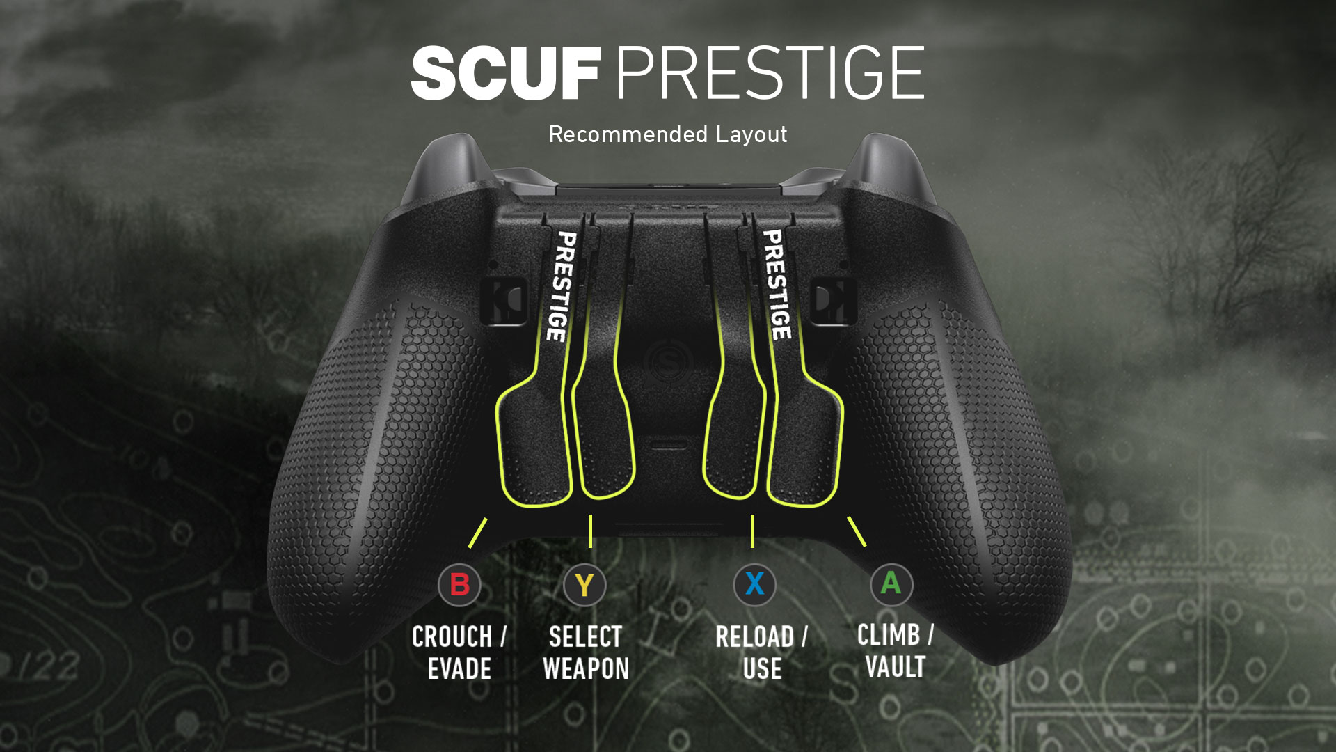SCUF Prestige Ghost Recon Breakpoint Controller Configuration