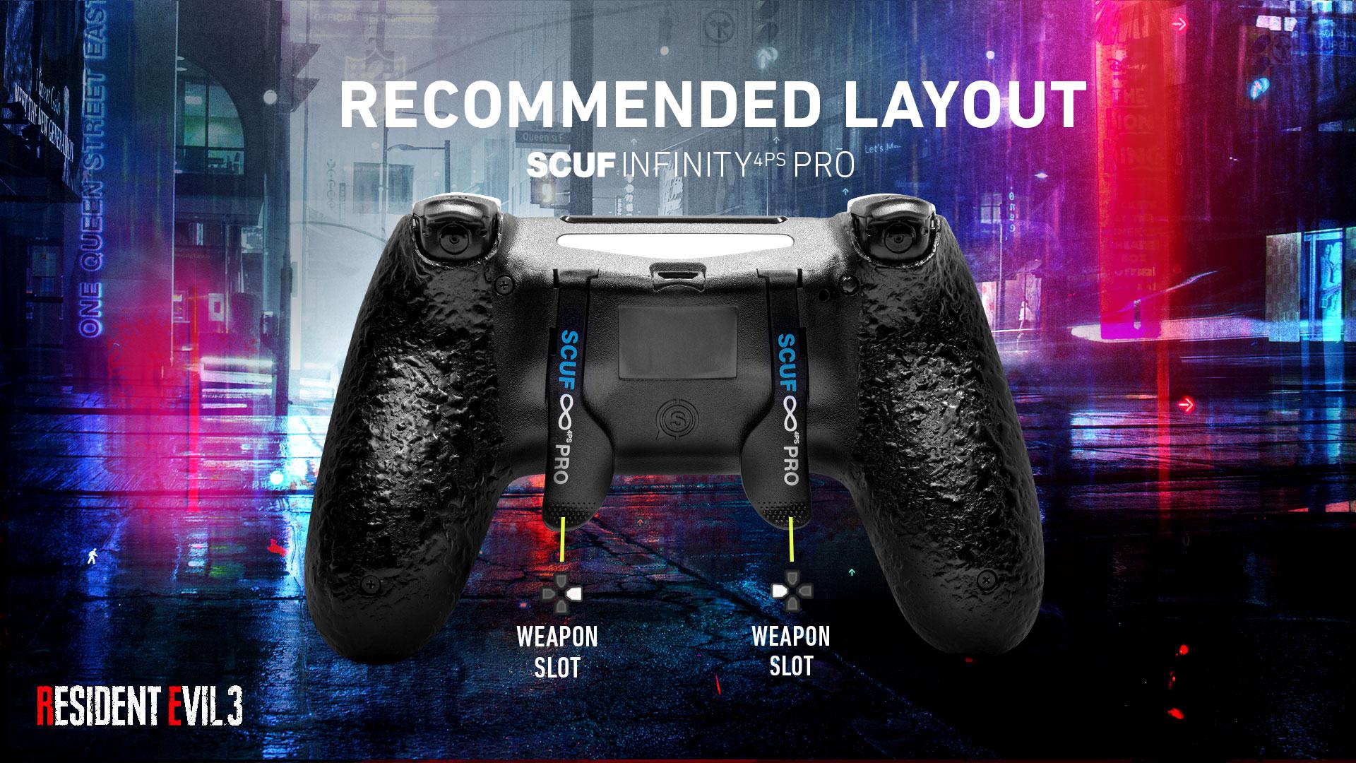 SCUF Infinty4PSPRO Resident Evil 3 PS4 Controller Setup
