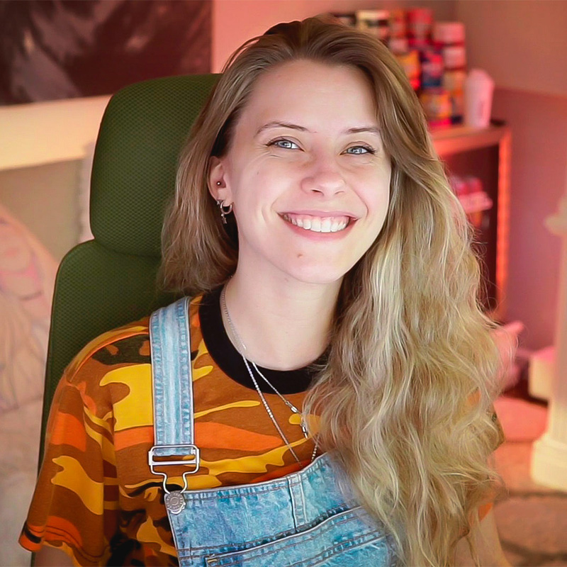 One of the chillest streamers around, Butters is known for her positive and happy personality and message she likes to share.