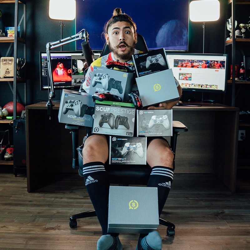 Castro started dabbling with streaming his FIFA skills and things just took off from there.