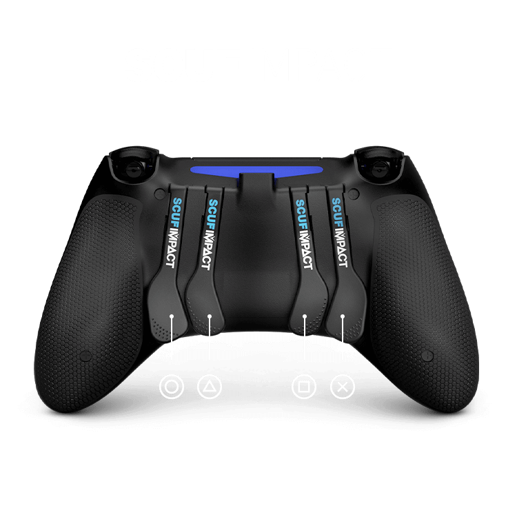 Gotaga recommended layouts for Modern Warfare using a SCUF Impact Controller